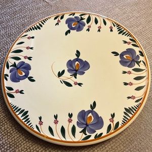 Vintage Société Cermanique Maestricht 12" Platter Plate
